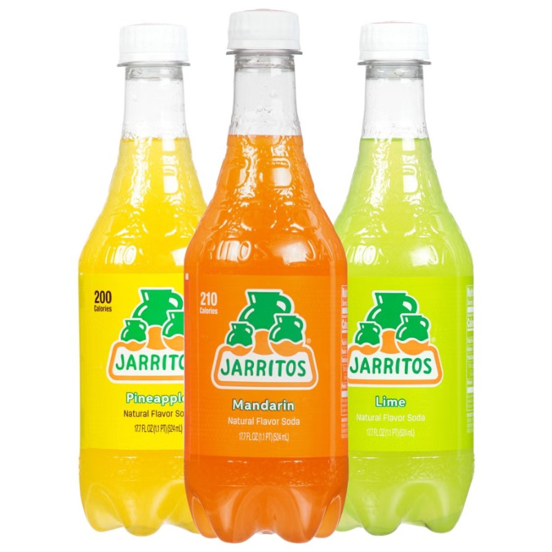 Jarritos Mandarin Soda.