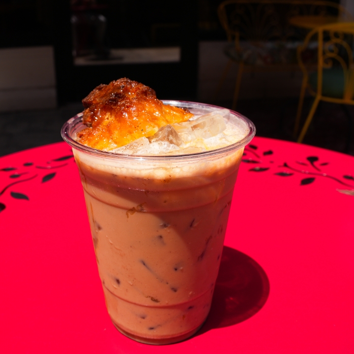 Bread Pudding Iced Latte.