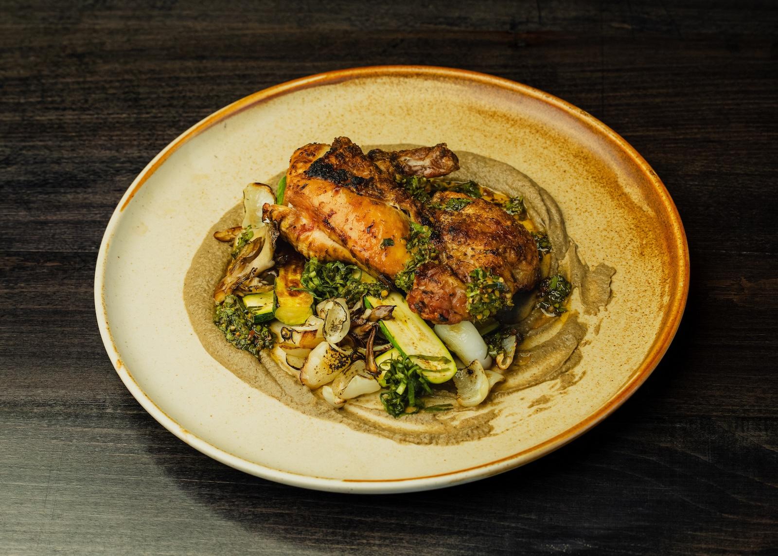 Grilled Mary’s Chicken.