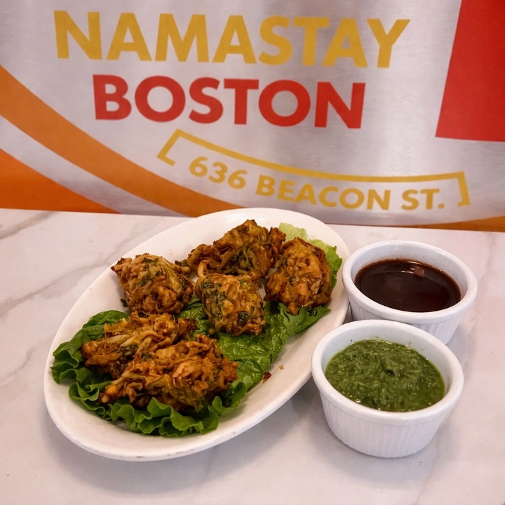 Veg Pakoras.