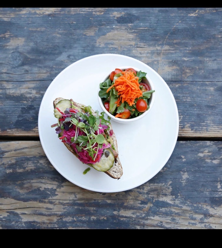 Vegan Kimchi Super Food Wrap.