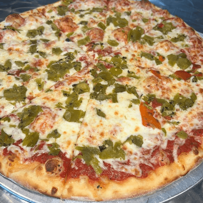Green Chili Pizza