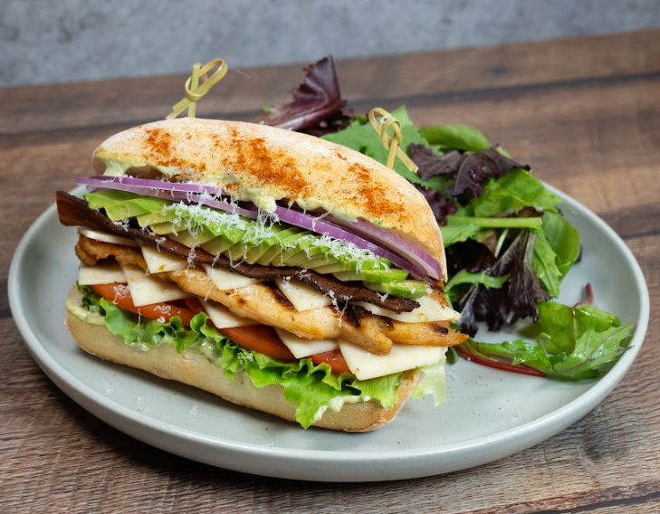 Grilled Chicken BLT Sandwich.