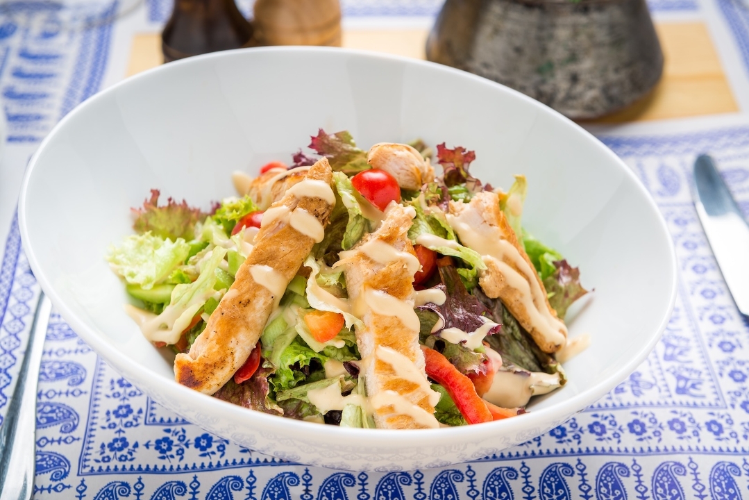 Grilled Chicken Salad.