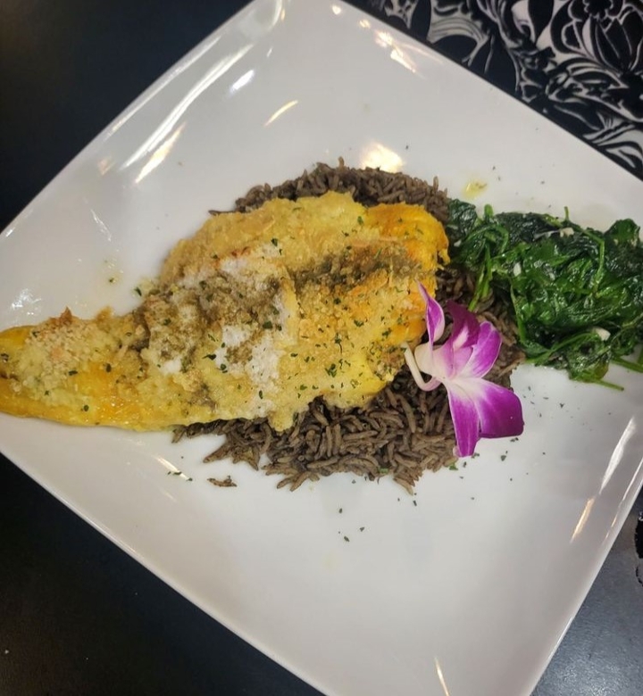 Baked Haddock.