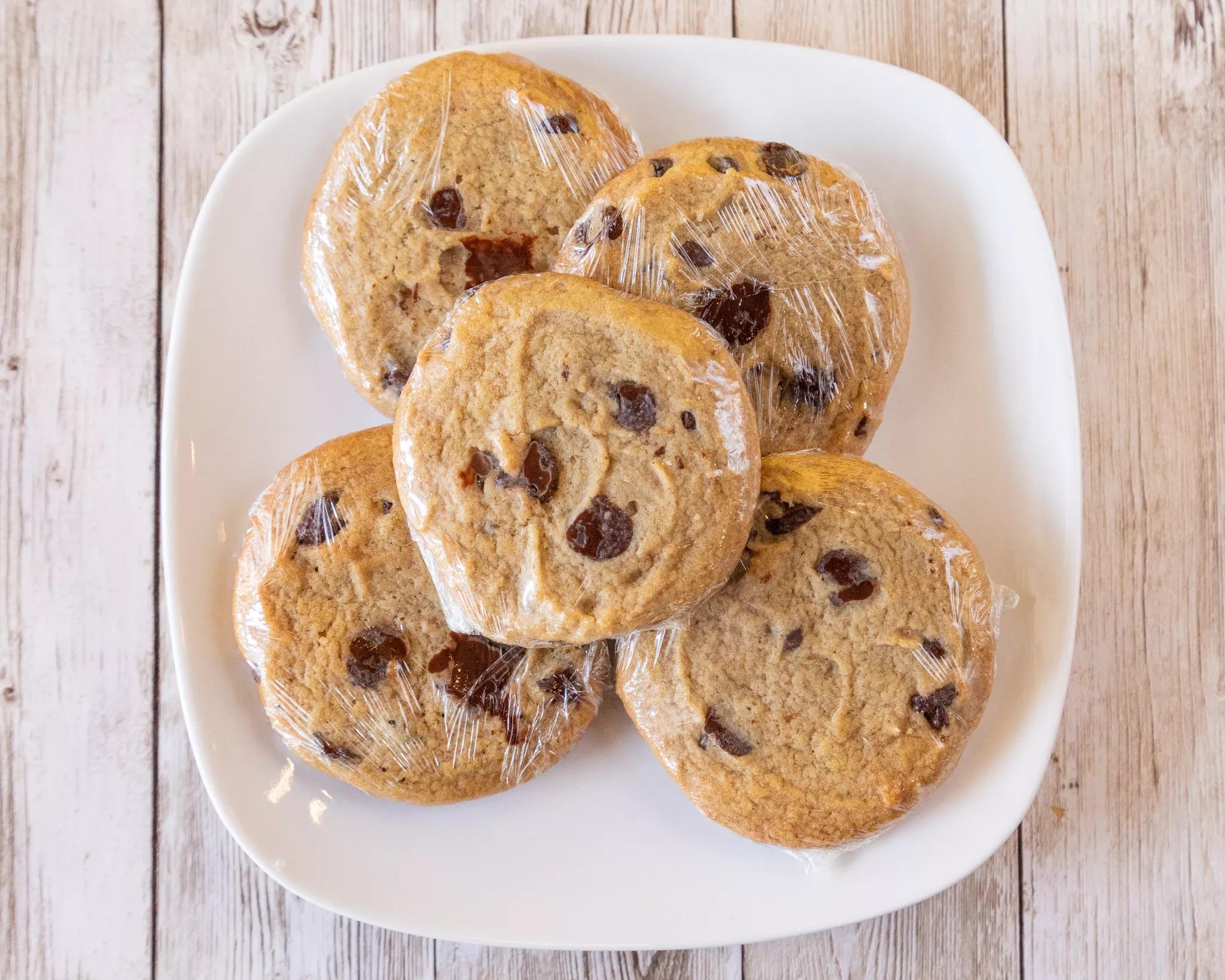 Fresh Baked Chocolate Chip Cookie.