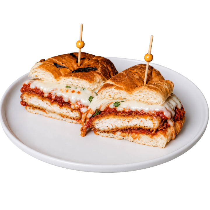 Chicken Parmesan Focaccia.