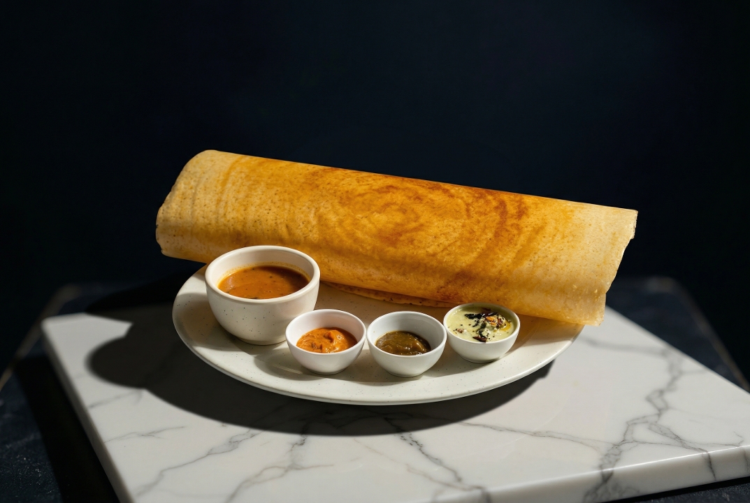 Ghee Roast Dosa.