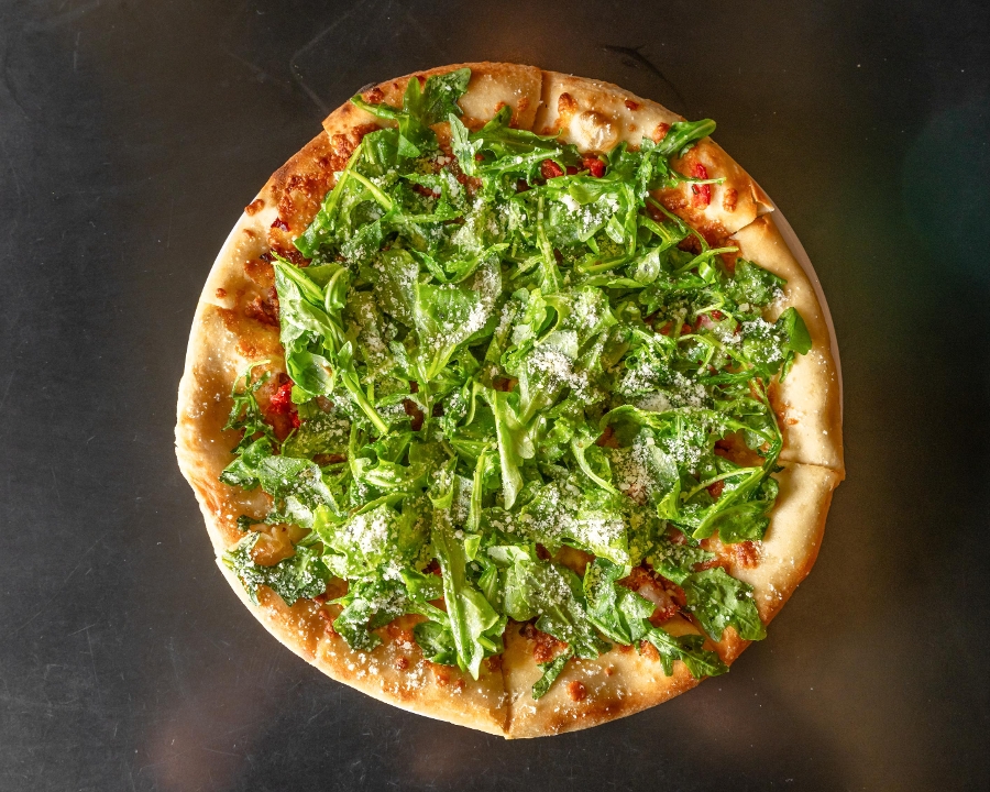 Arugula BLT Pizza.