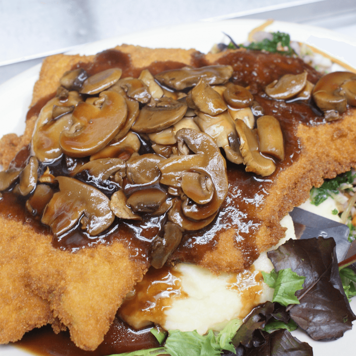 Schnitzel.