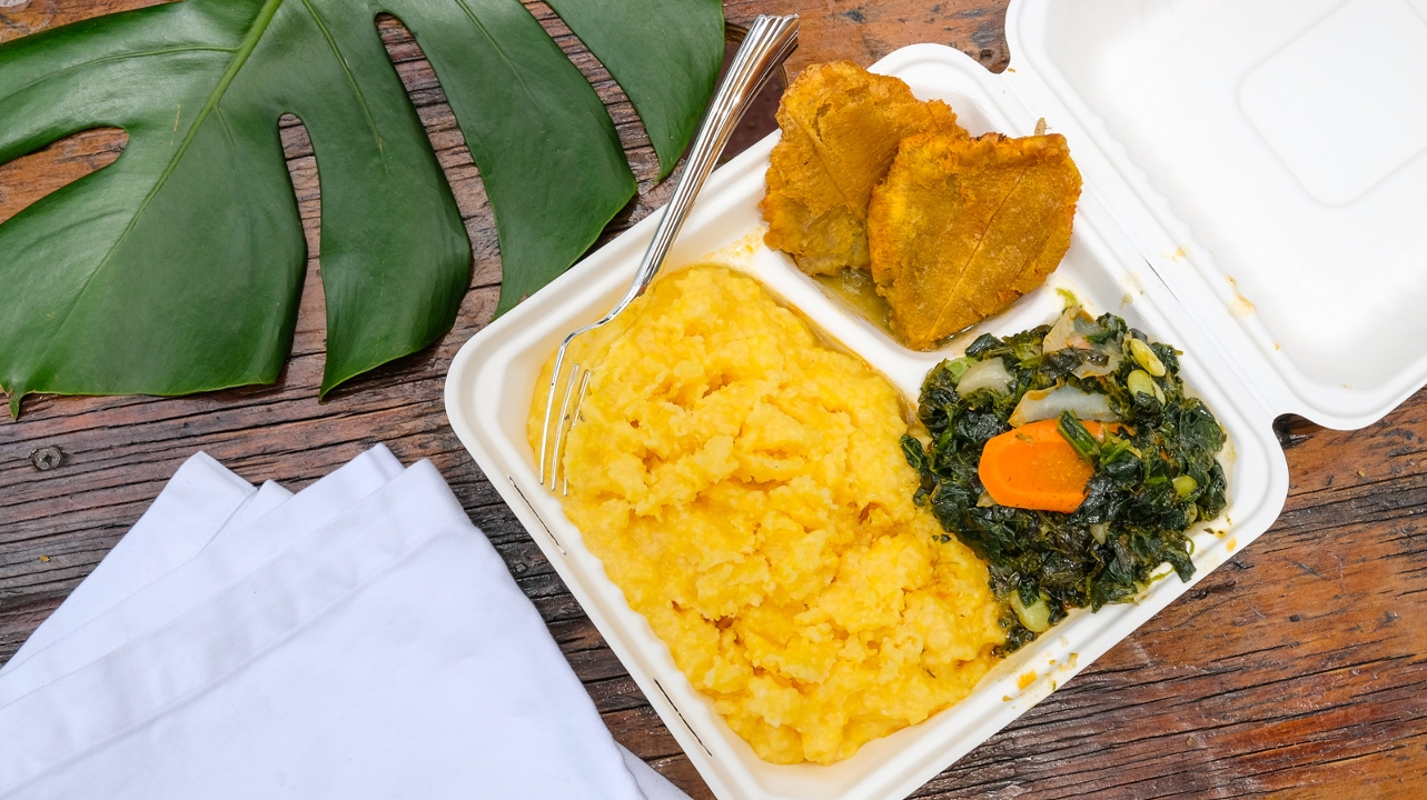 Spinach and Lima Beans.