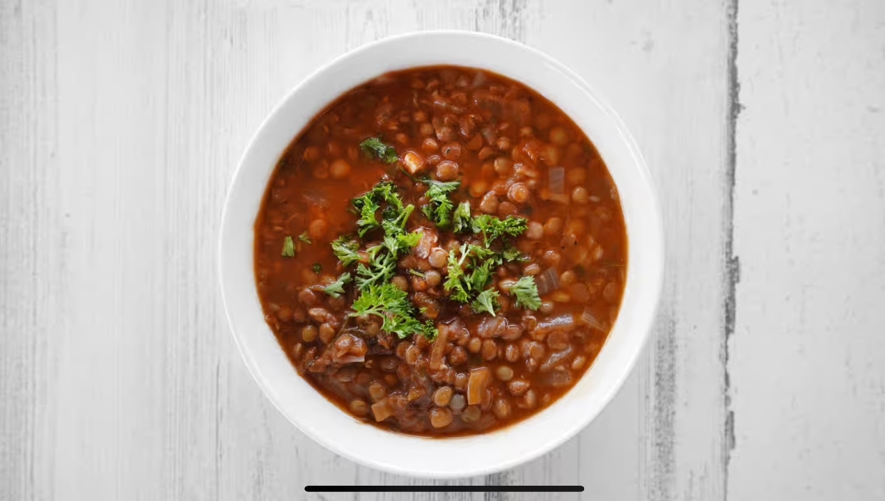 Moroccan Lentil Soup.