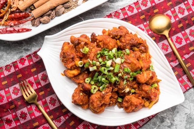 Sichuan Chicken.