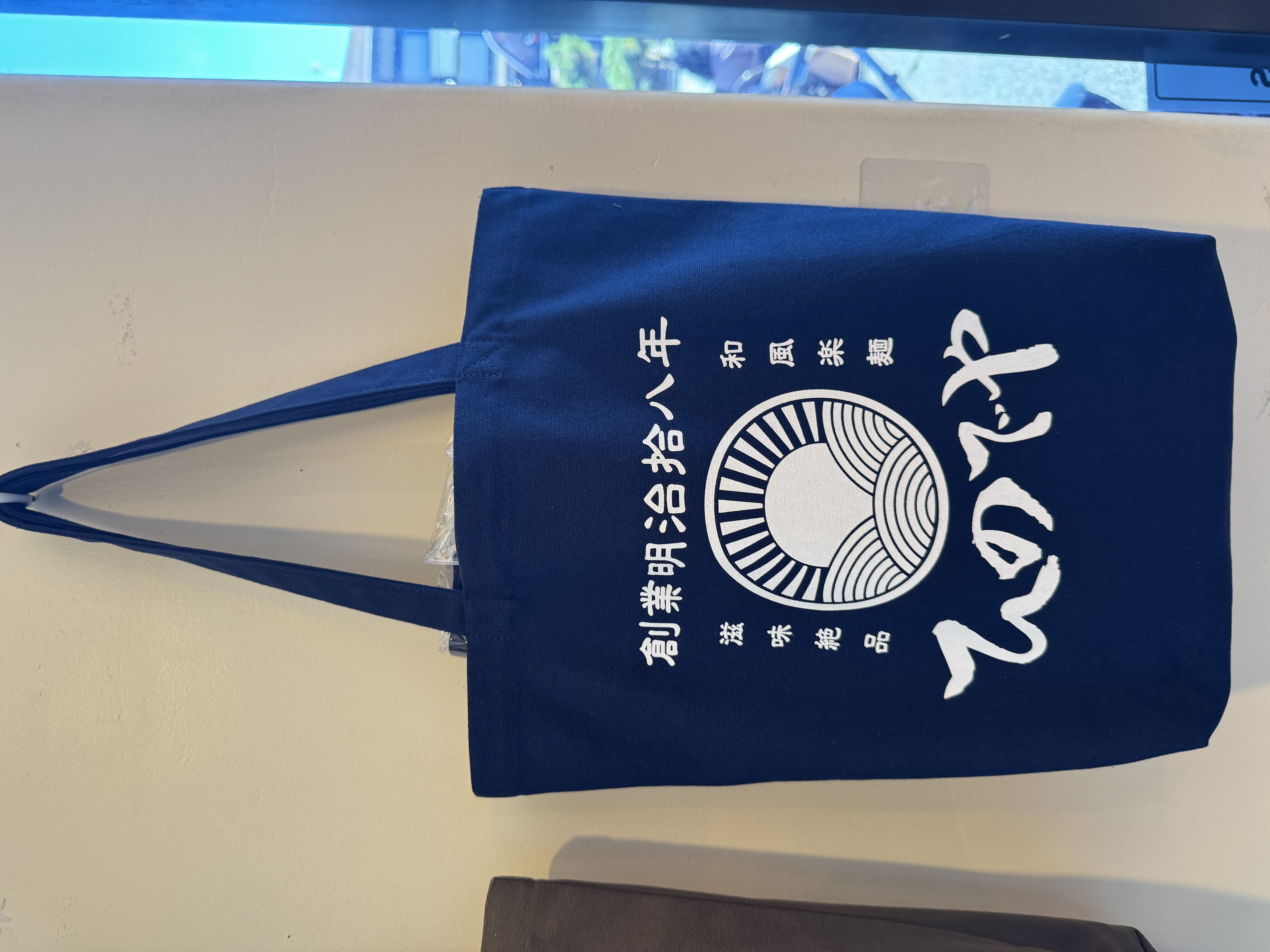通常 - Tote Bags (Navy Blue).