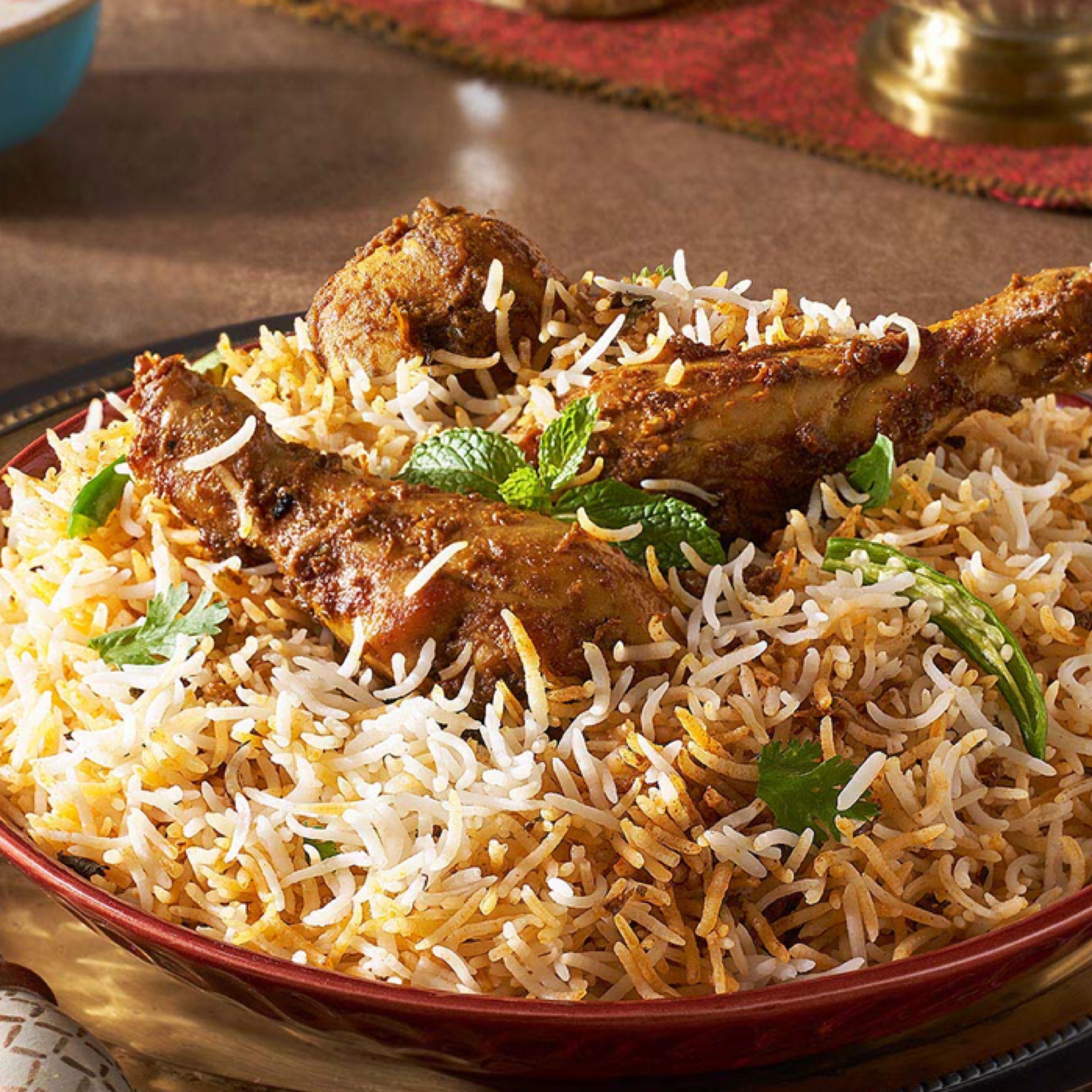 Chicken Dum Biryani.