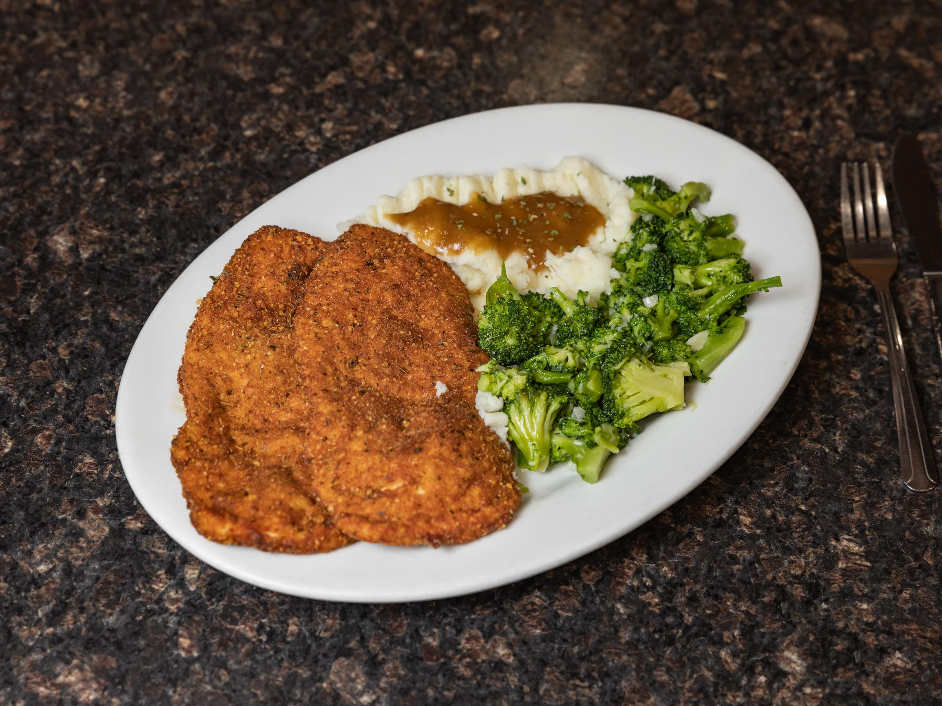 Breaded Chicken Cutlet.