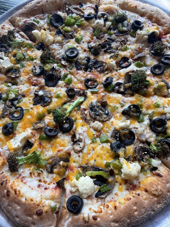 Large NY Veggie Supreme.