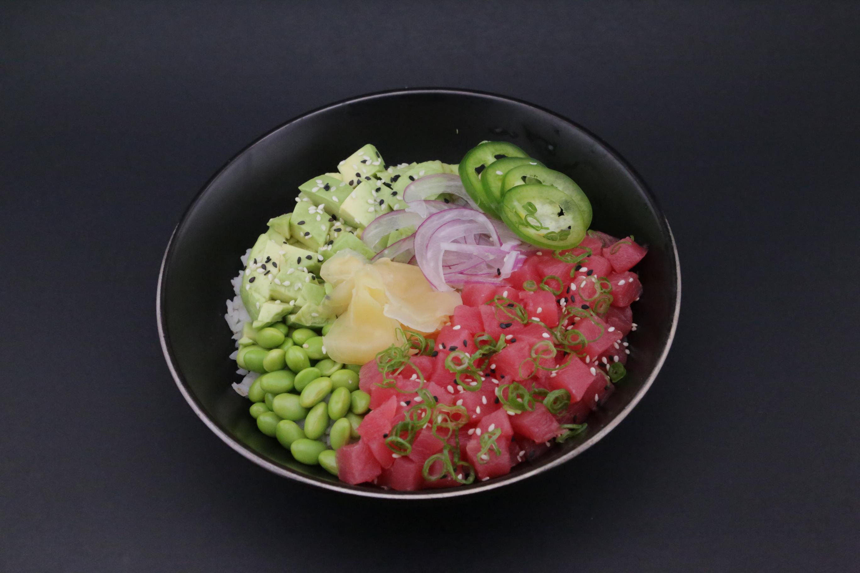 Tuna Poke Bowl.