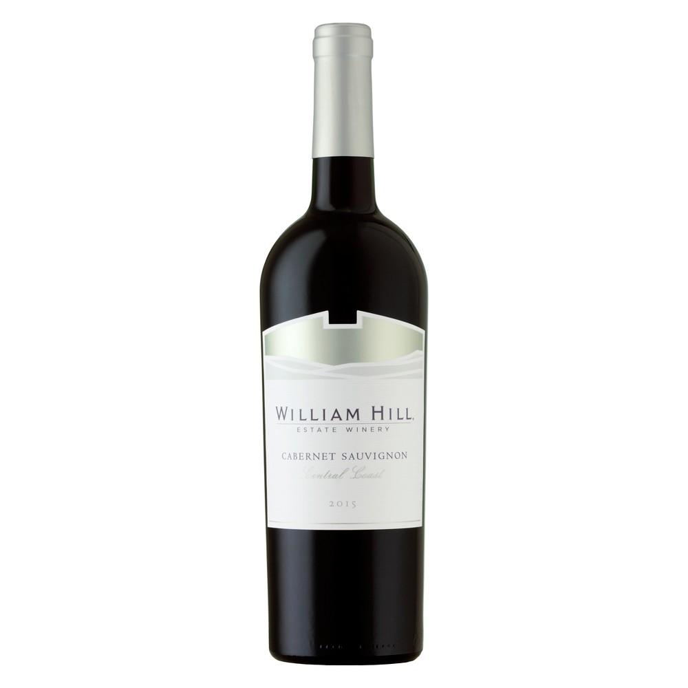 William Hill Central Coast Cabernet Sauvignon - Red Wine from California - 750ml Bottle.