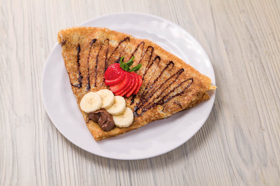 Palacinka Nutela-Banana.