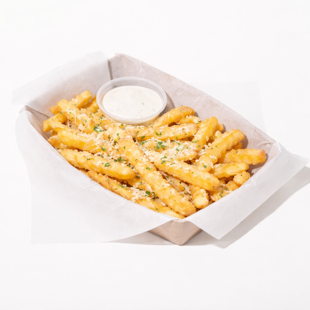 Garlic Parmesan Fries.