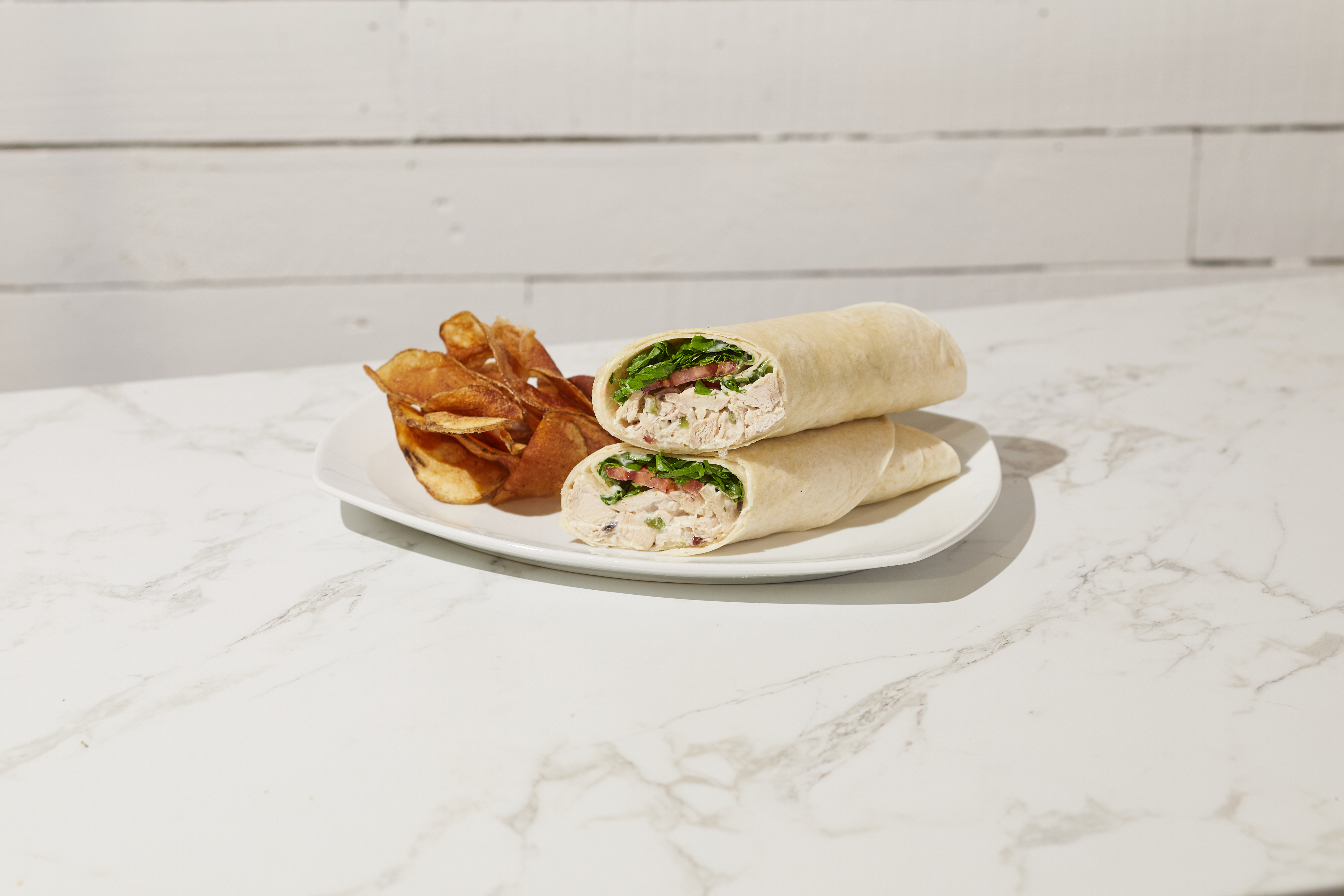 Waldorf Chicken Wrap/Sandwich.