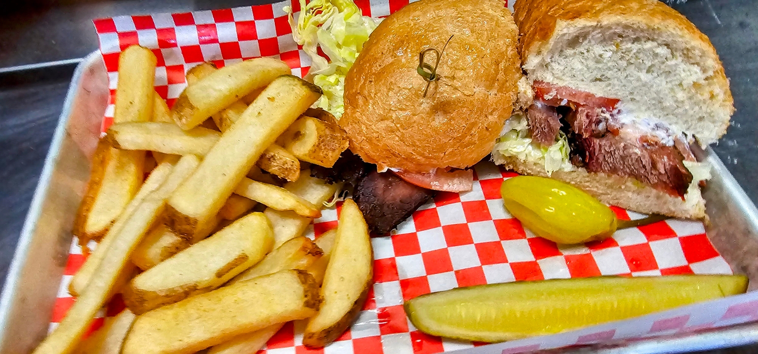Smoked Brisket Po'boy.
