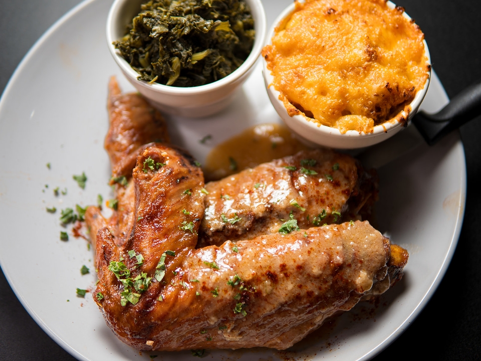 Braised Turkey Wing.