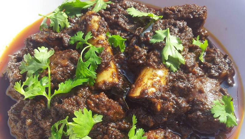 Karaikudi Goat Curry.