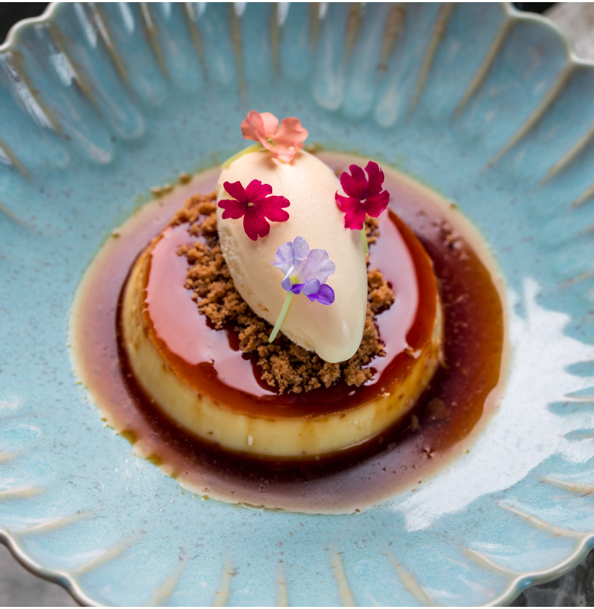 Flan.