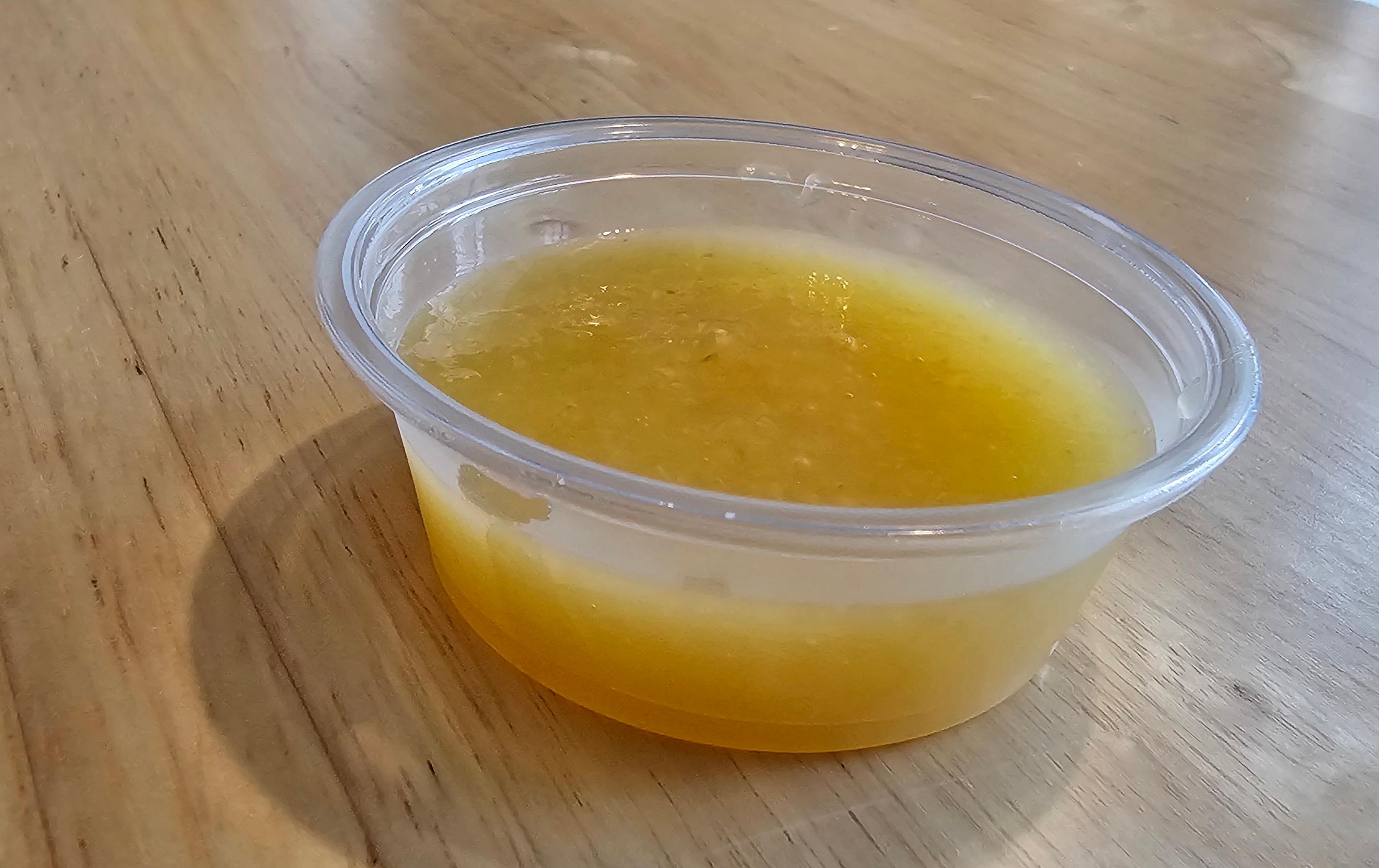 Peach Habanero Sauce.