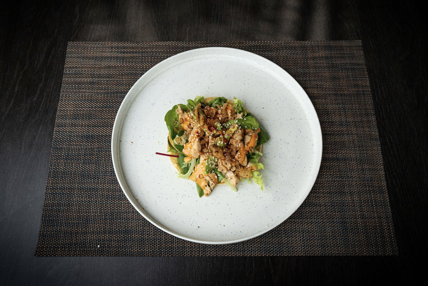 Chicken Tostada.