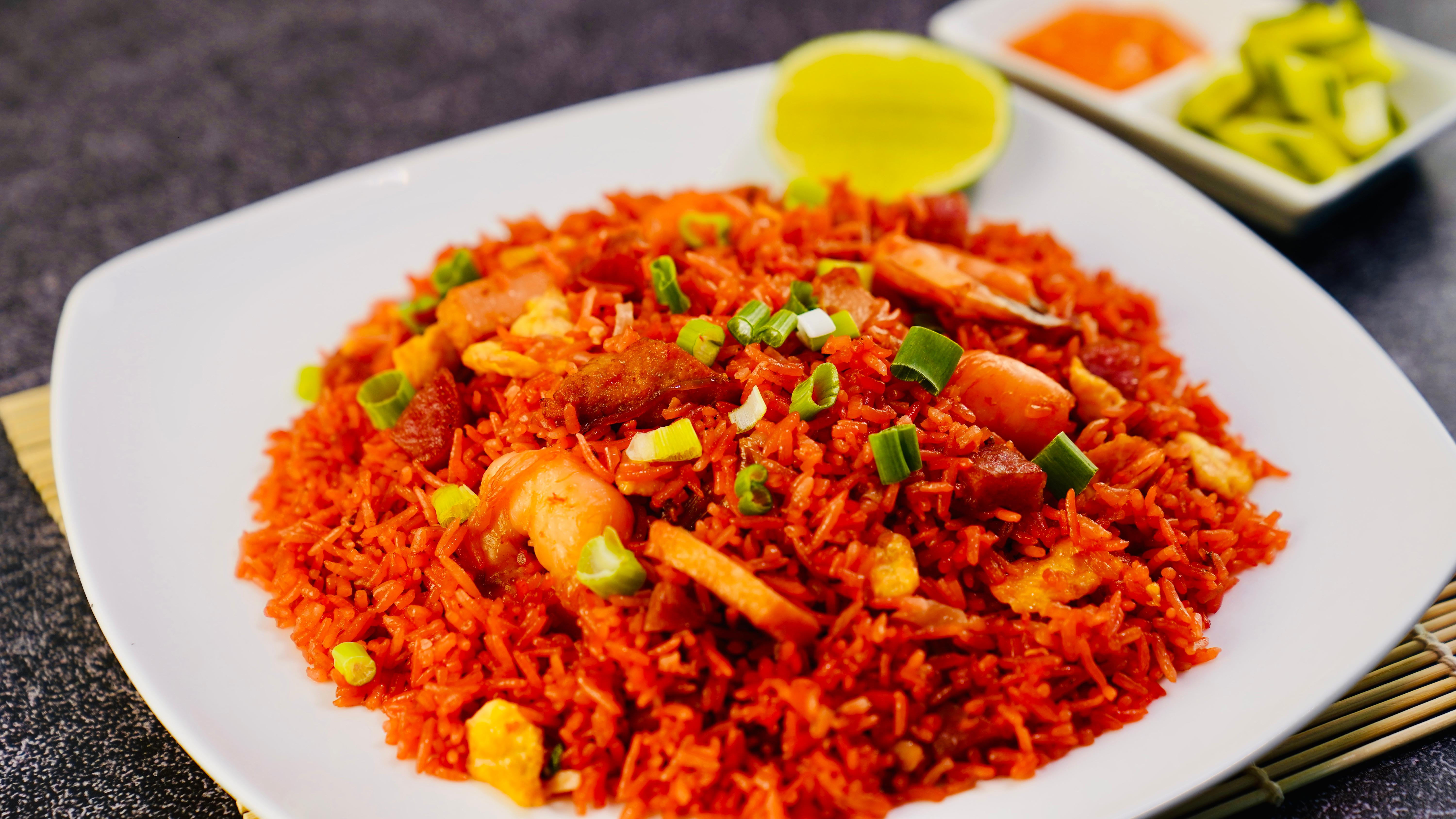 Red Fried Rice.