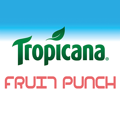 Tropicana Fruit Punch.