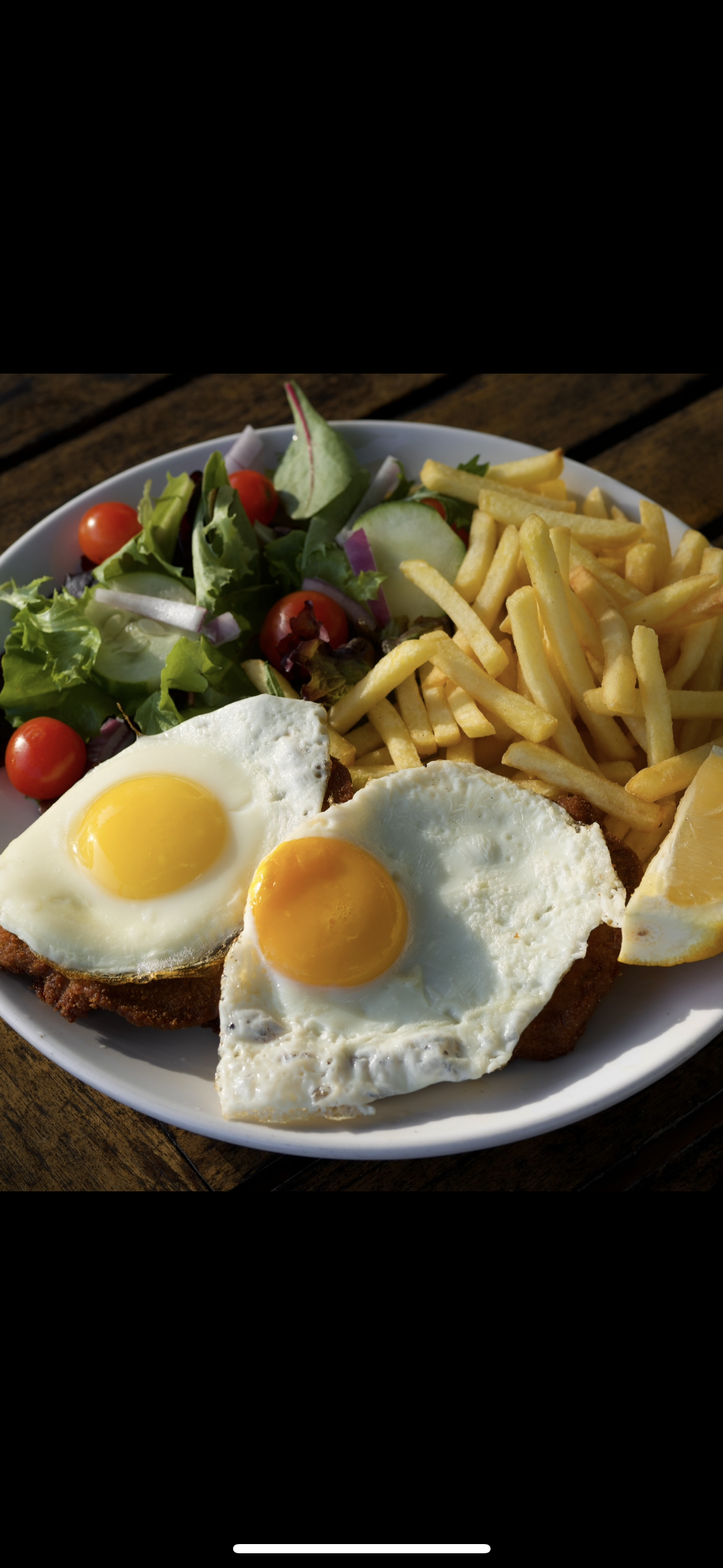 Milanesa a Cballo.