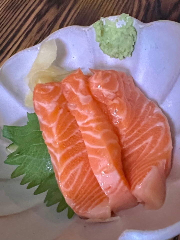 Ocean Trout Sashimi (raw).