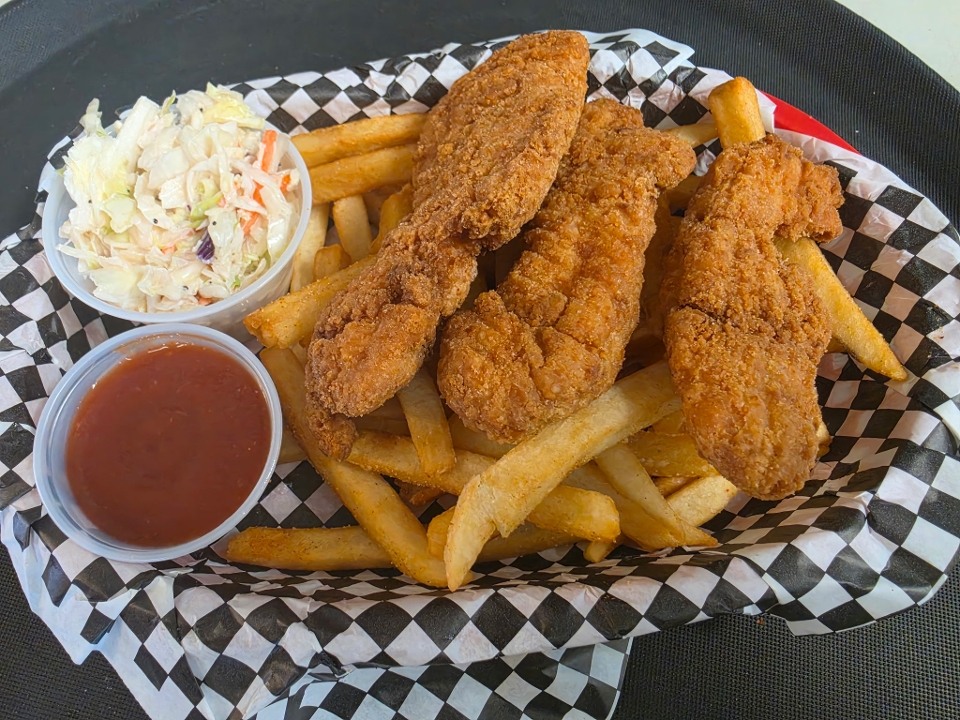 Chicken Tender Strips.