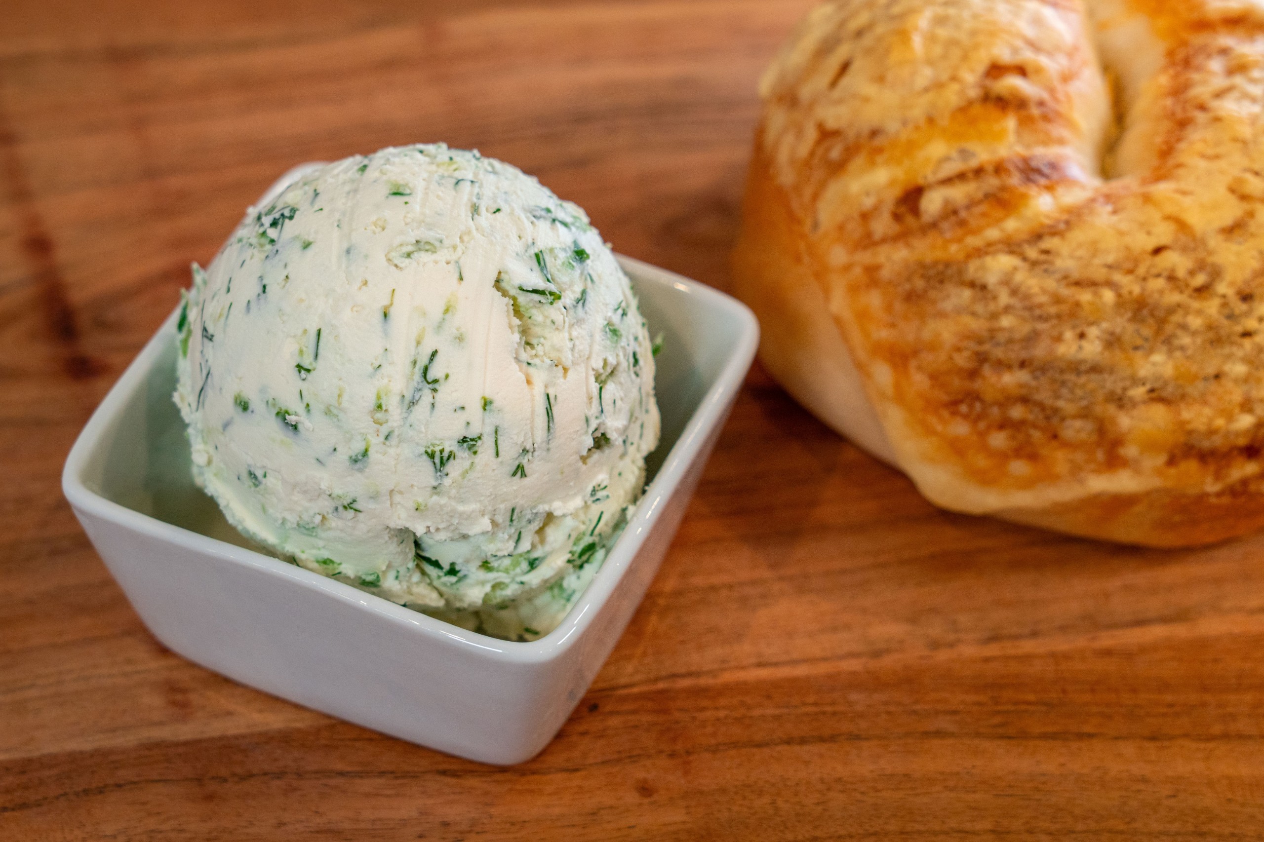 Cucumber Dill Cream Cheese.