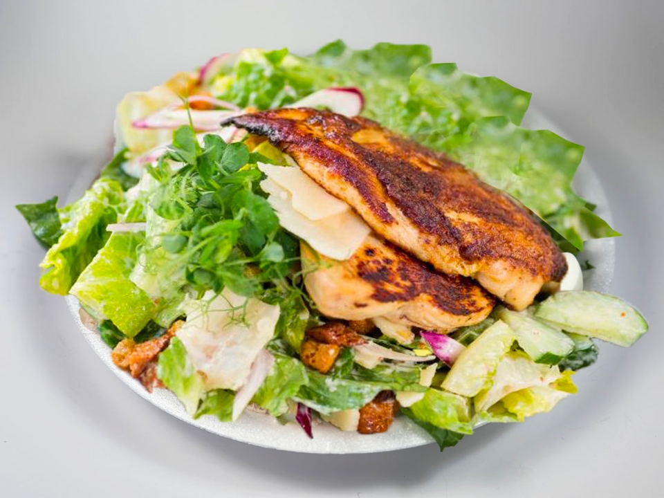 Chicken Caesar Salad.