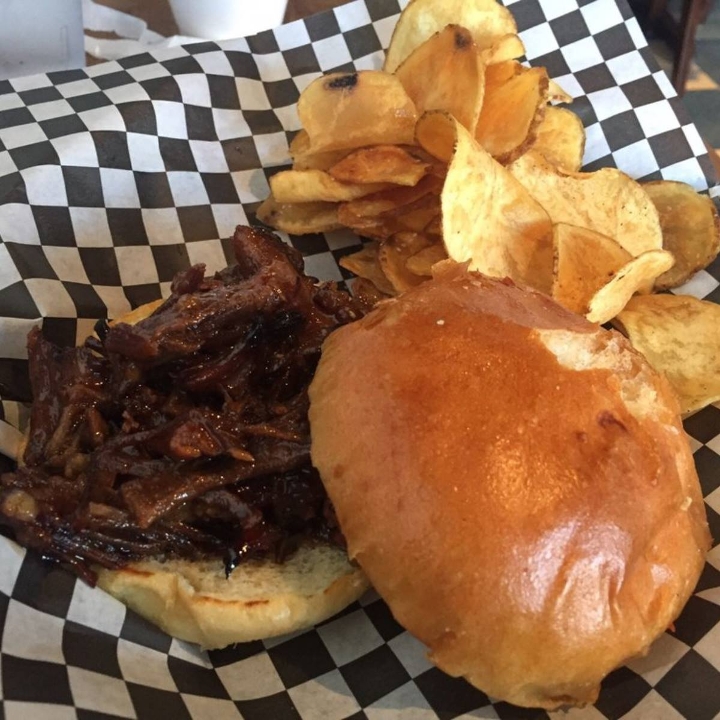 BBQ Sandwich - '53 Chevy Truck.
