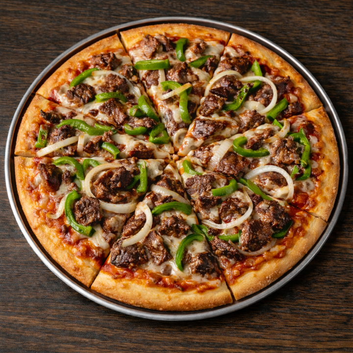 Halal Signature Philly Cheesesteak.
