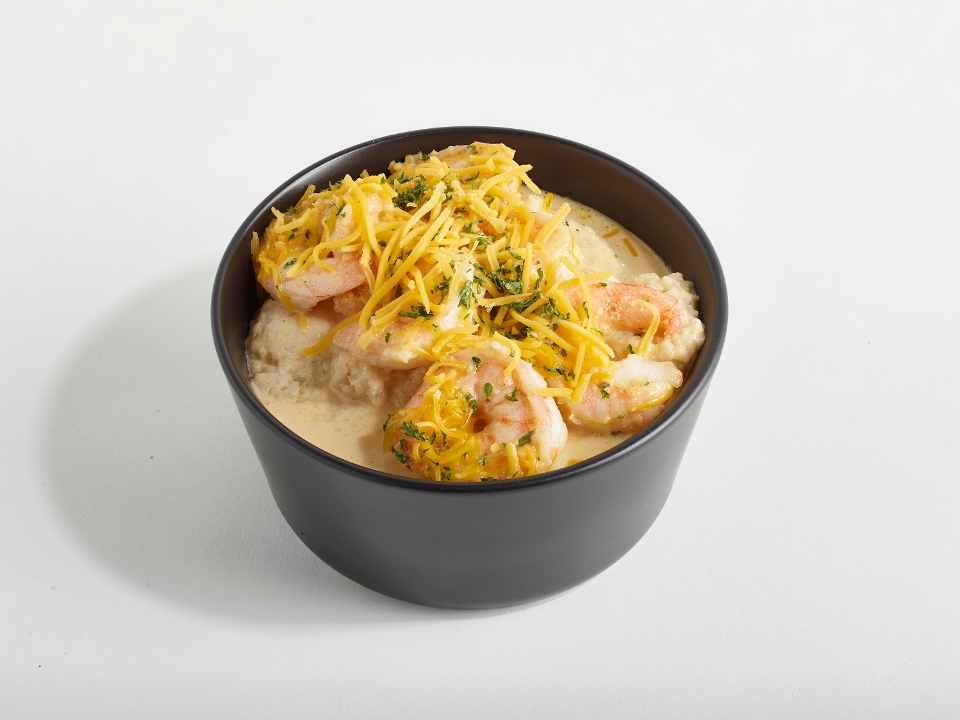 Sautéed Shrimp N' Gritz.
