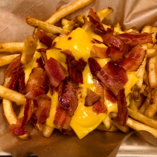 Bacon Cheese Fries.