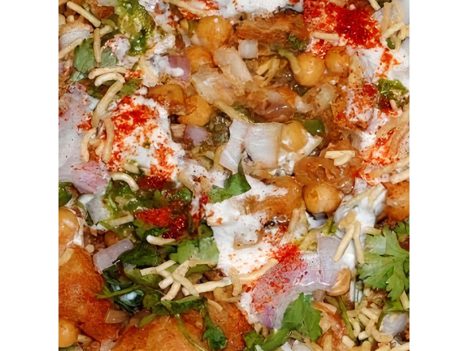 Samosa Chaat.