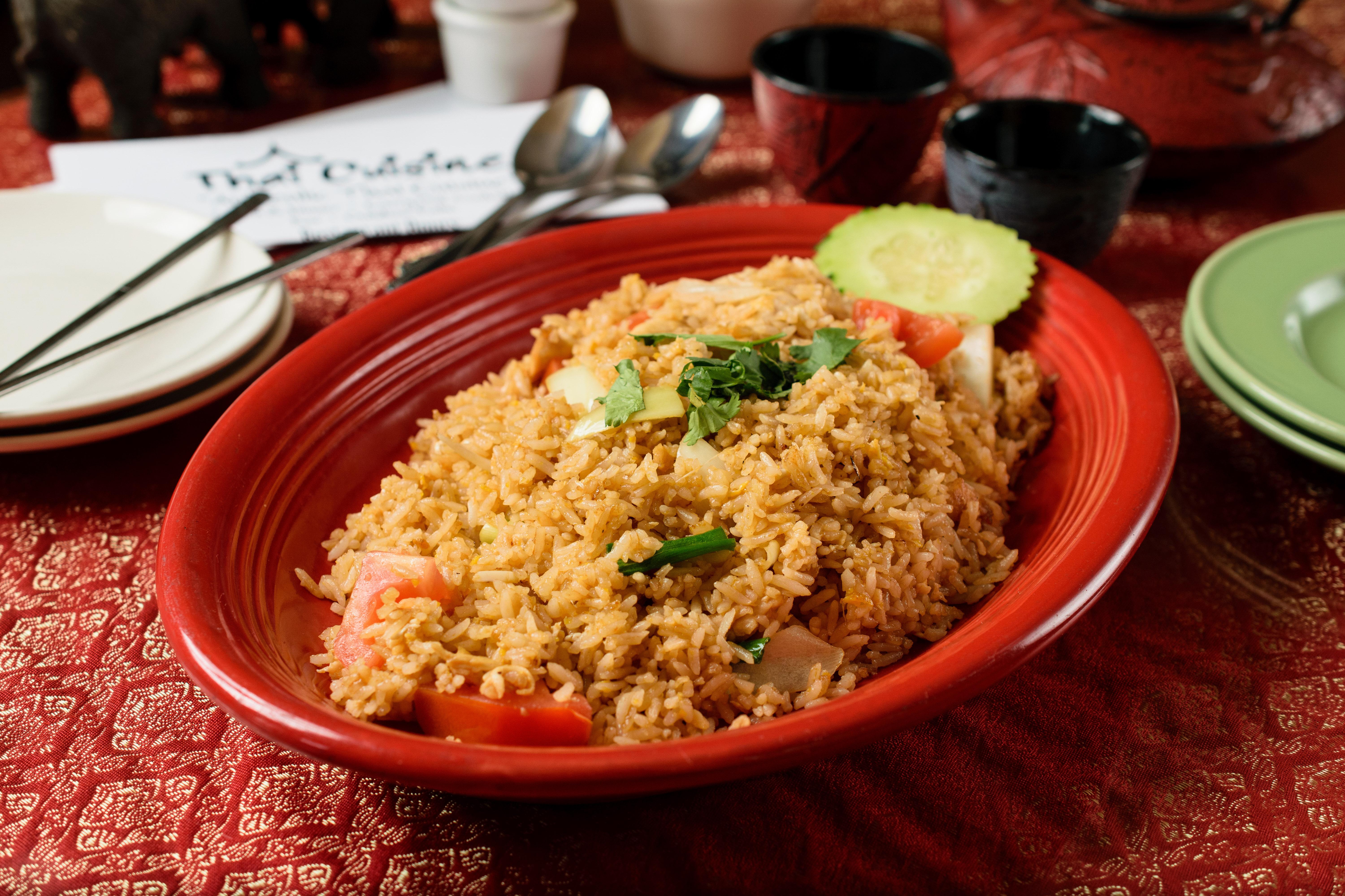 Kow Pad (Thai Fried Rice).