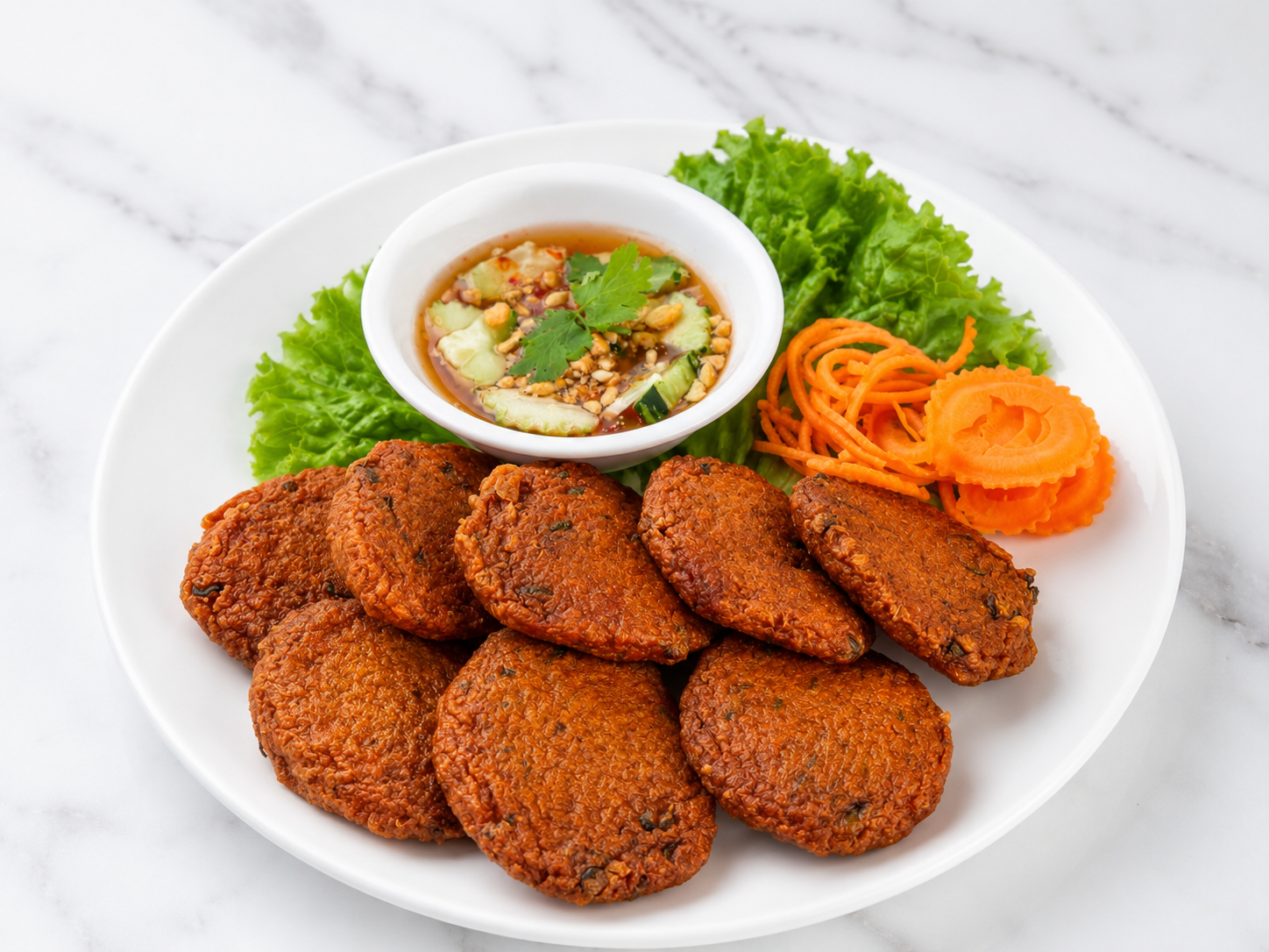 Tod Mun Fish Cakes.