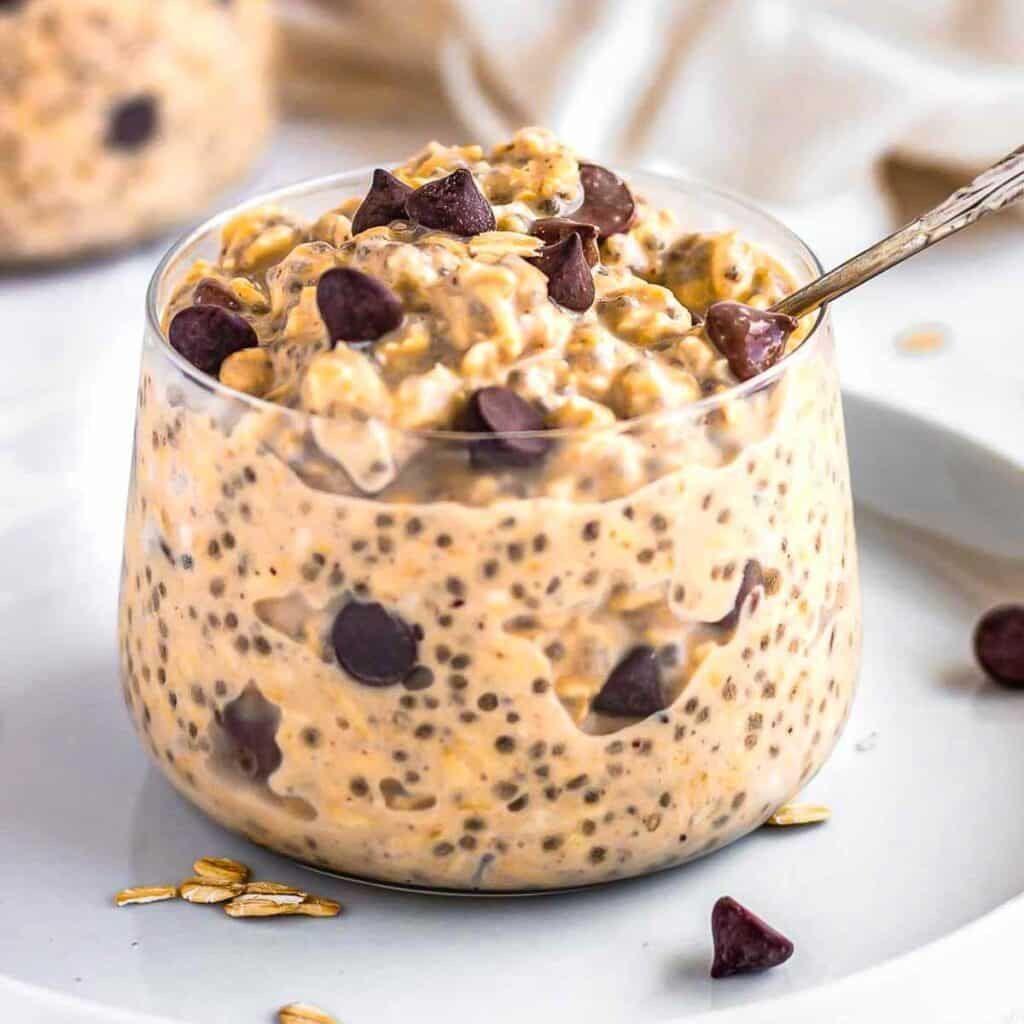 Cookie Dough Overnight Oats.