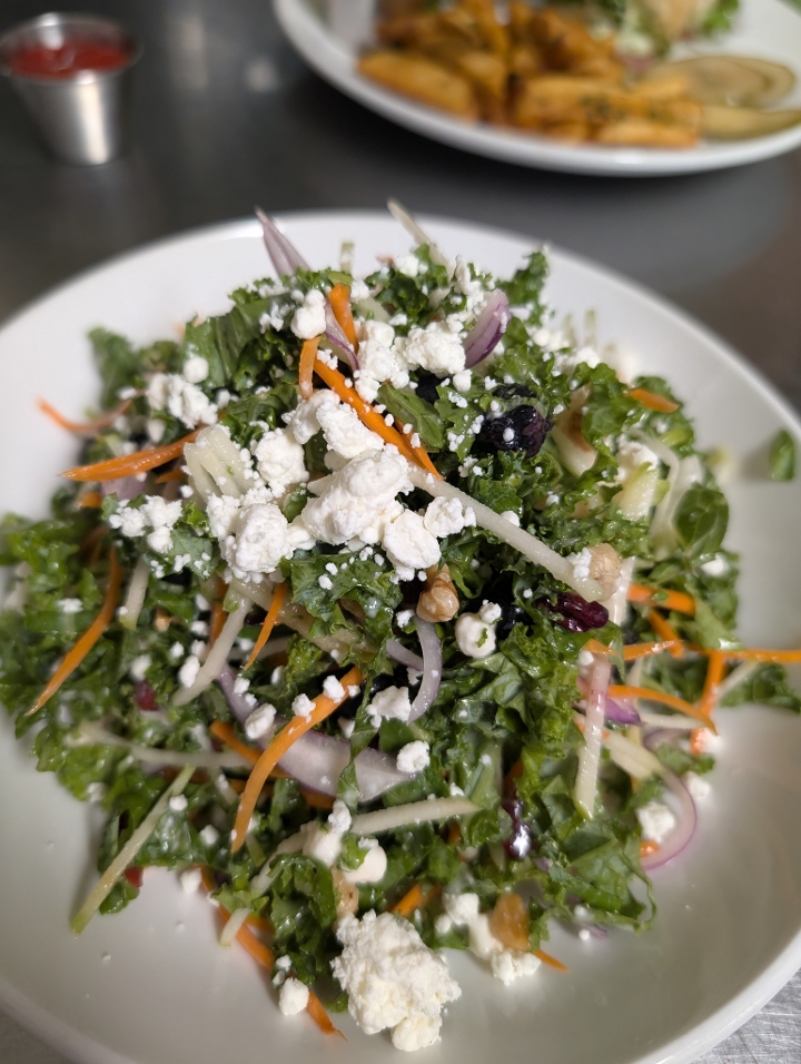 Kale & Berry Salad.