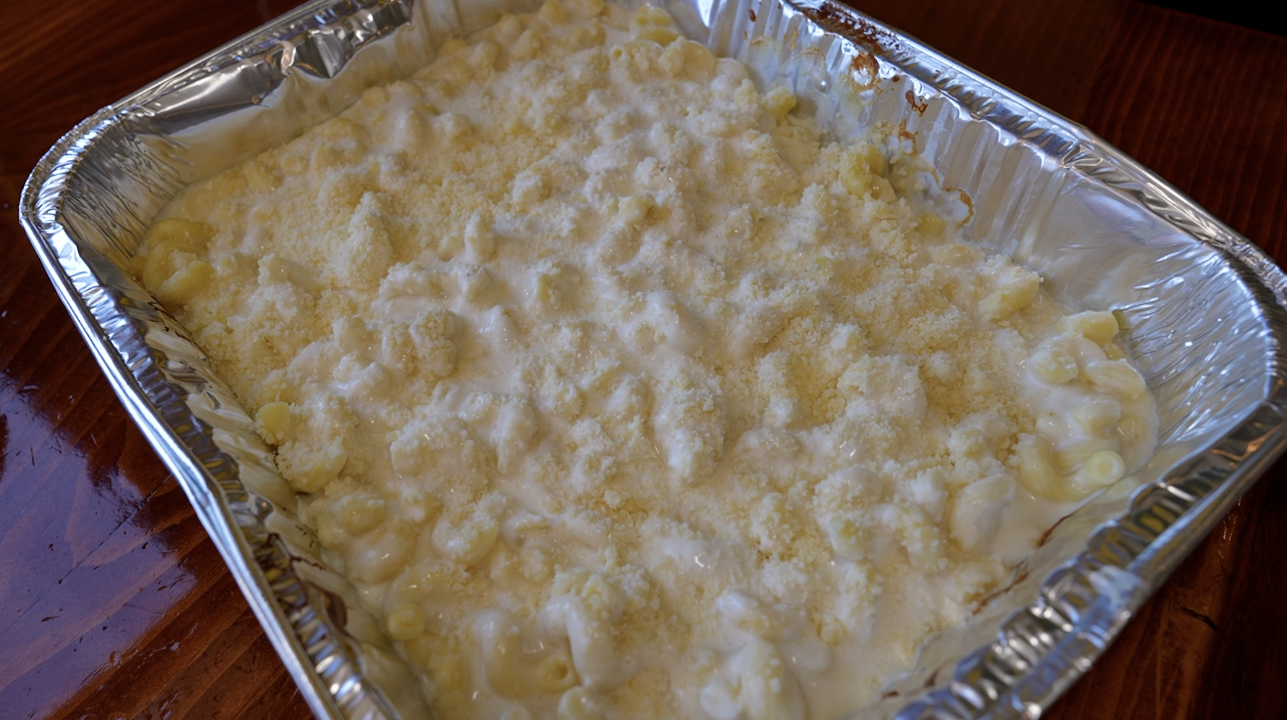 White Cheddar Mac & Cheese - Small Tray.