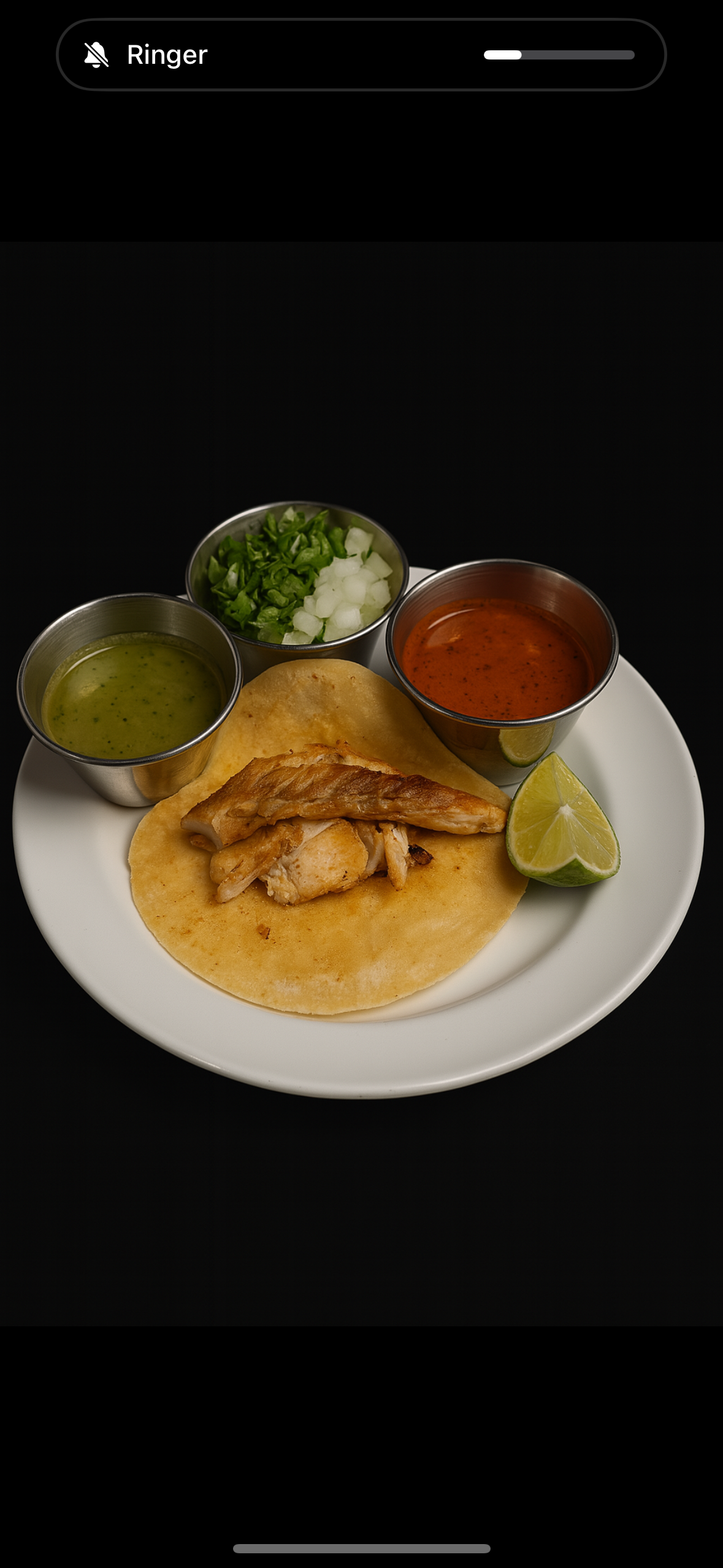 Taco Mexicano Pescado (Fish).